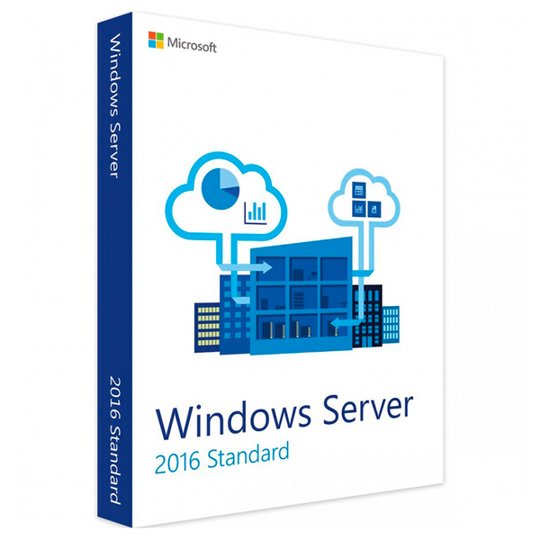 Windows Server 2016 Standard - Cartão Chave de Licença