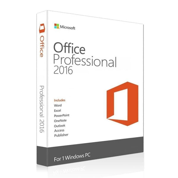 Office 2016 Professional Plus - Cartão Chave de Licença