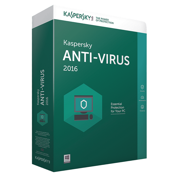 Kaspersky Anti-Virus - 1 PC - Cartão Chave de Licença