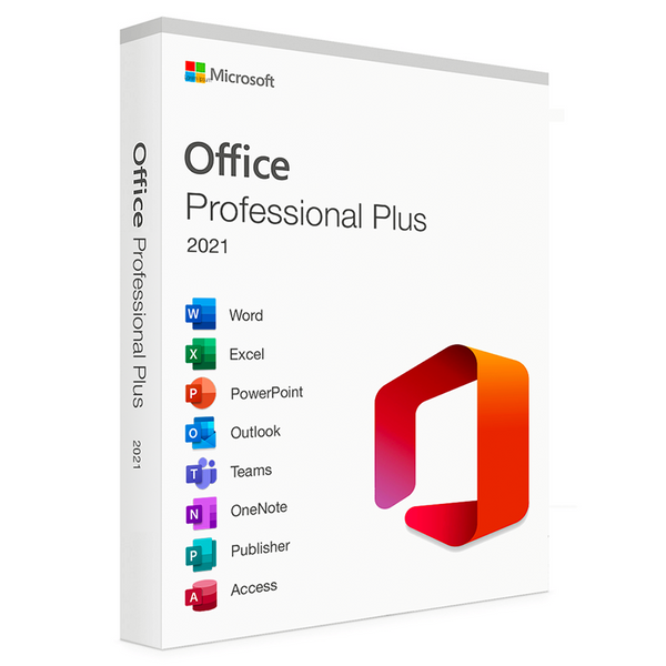 Office 2021 Professional Plus - Cartão Chave de Licença