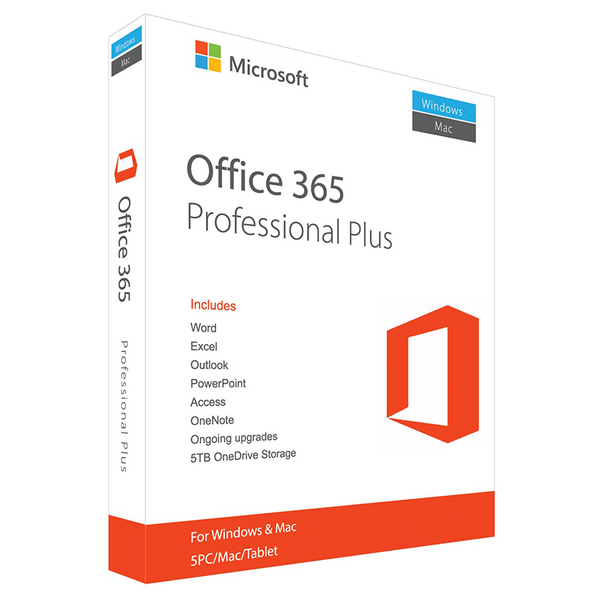 Office 365 2024 ( MacOS e IOS ) 5 Dispositivos - Cartão Chave de Licença