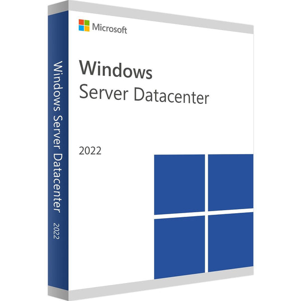 Windows Server 2022 Datacenter - Cartão Chave de Licença